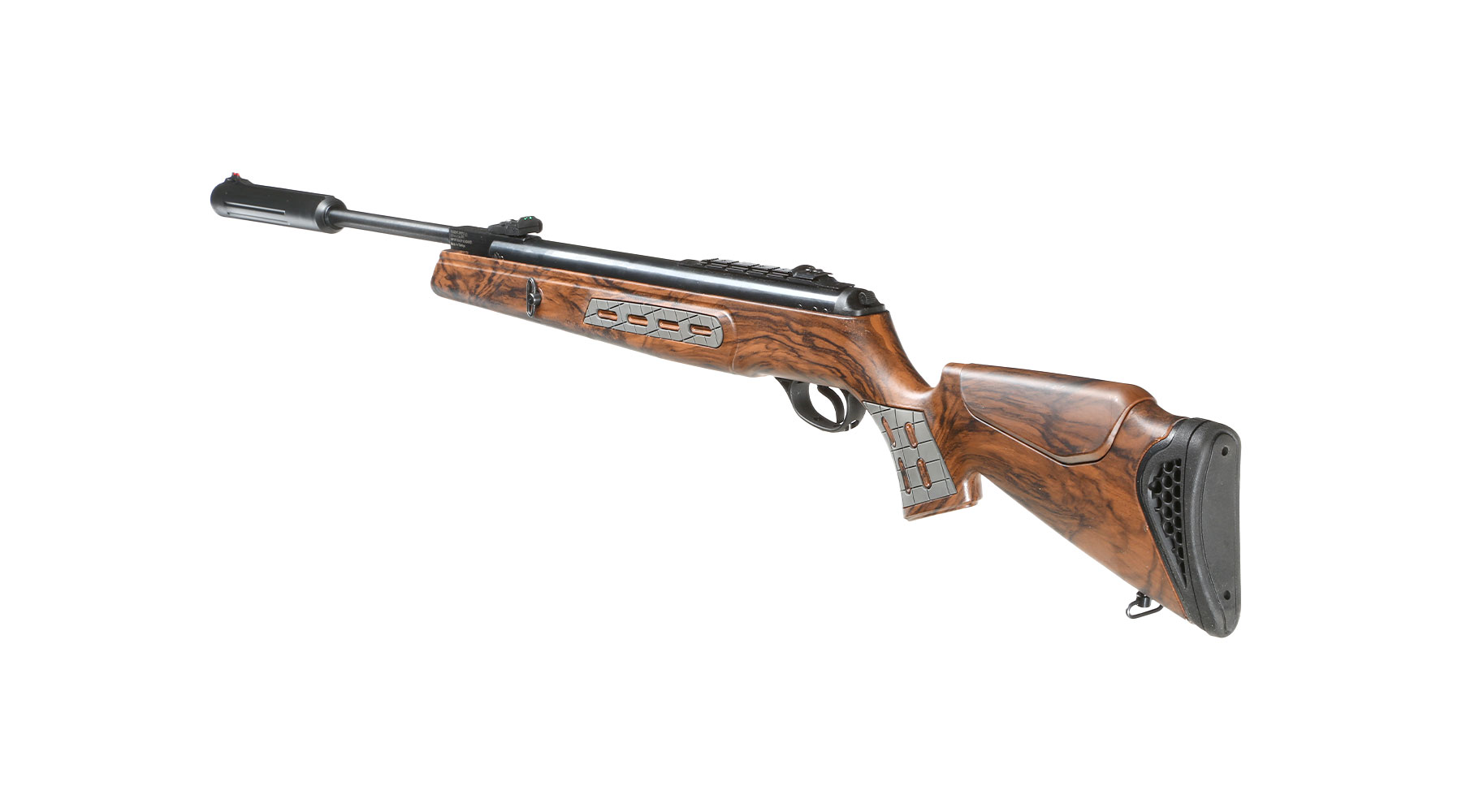 Hatsan 125 Sniper Knicklauf Luftgewehr Kal. 4,5 mm Diabolo Walnuss Camo inkl. Zweibein und Tragegurt Bild 2