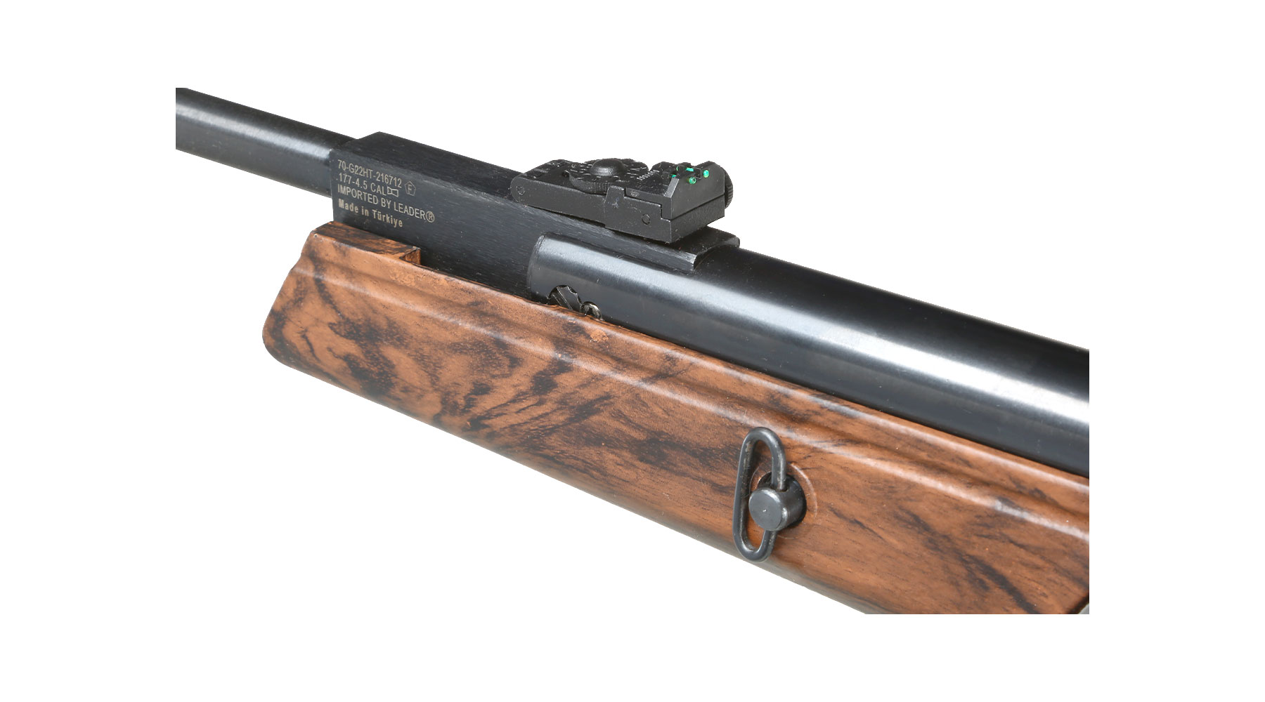 Hatsan 125 Sniper Knicklauf Luftgewehr Kal. 4,5 mm Diabolo Walnuss Camo inkl. Zweibein und Tragegurt Bild 7