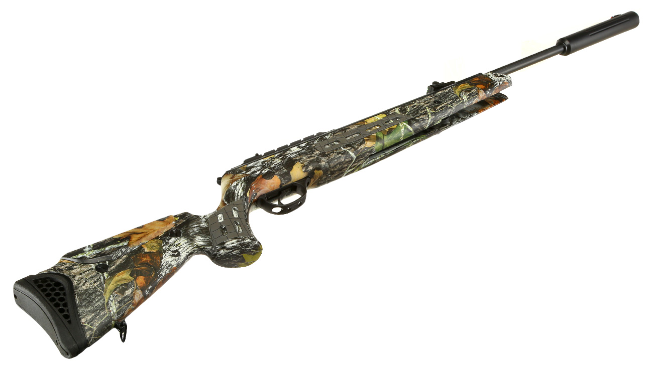 Hatsan 125 Sniper Knicklauf Luftgewehr Kal. 4,5 mm Diabolo Mossy Oak Camo inkl. Zweibein und Tragegurt Bild 1