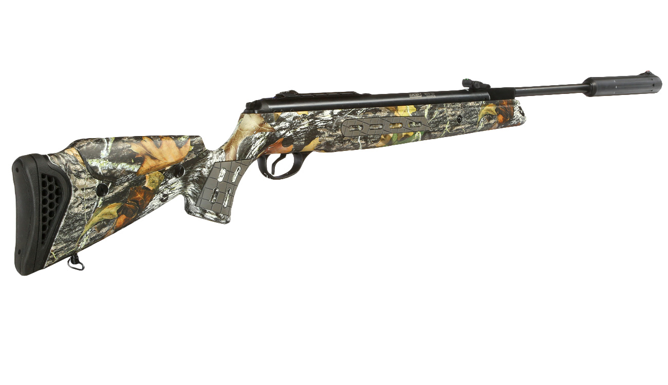 Hatsan 125 Sniper Knicklauf Luftgewehr Kal. 4,5 mm Diabolo Mossy Oak Camo inkl. Zweibein und Tragegurt Bild 1