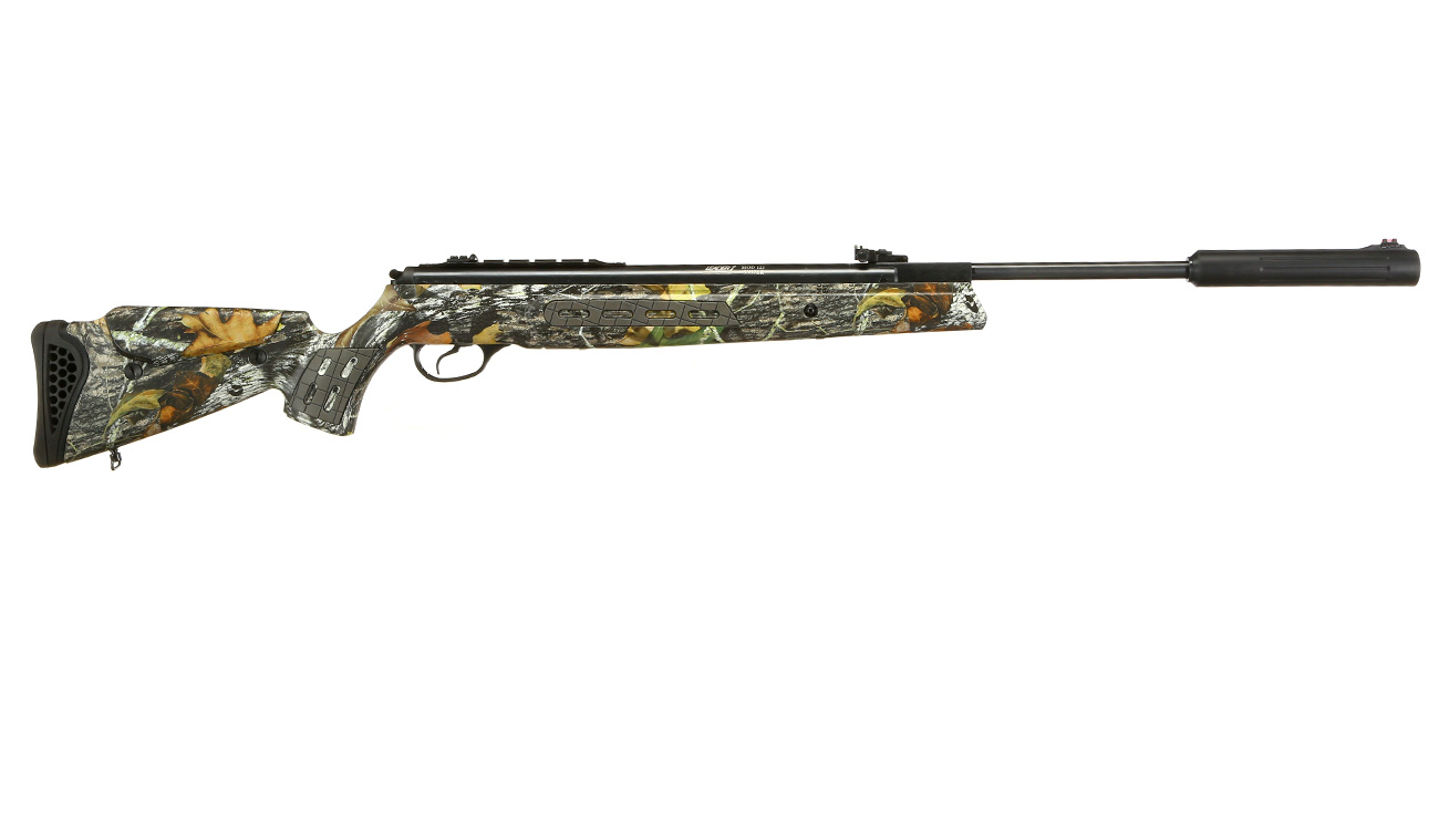 Hatsan 125 Sniper Knicklauf Luftgewehr Kal. 4,5 mm Diabolo Mossy Oak Camo inkl. Zweibein und Tragegurt Bild 4