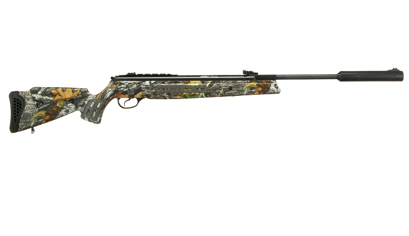 Hatsan 125 Sniper Knicklauf Luftgewehr Kal. 4,5 mm Diabolo Mossy Oak Camo inkl. Zweibein und Tragegurt Bild 1