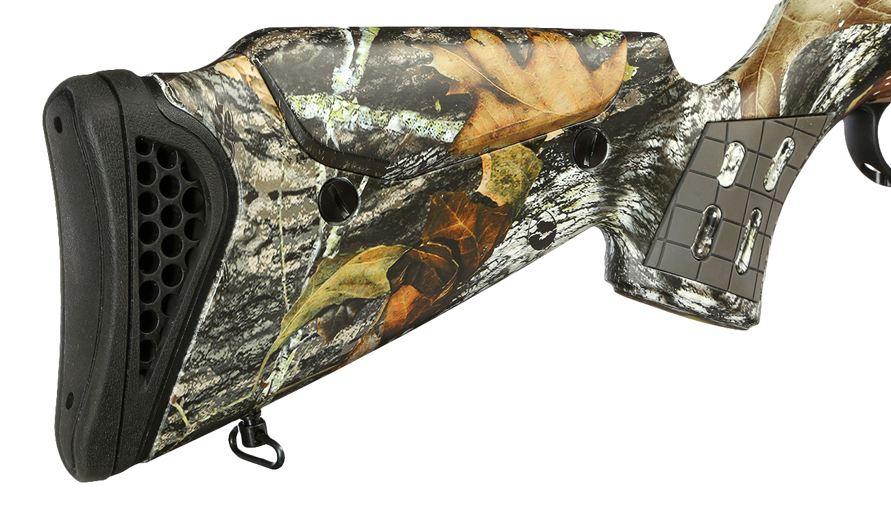 Hatsan 125 Sniper Knicklauf Luftgewehr Kal. 4,5 mm Diabolo Mossy Oak Camo inkl. Zweibein und Tragegurt Bild 1