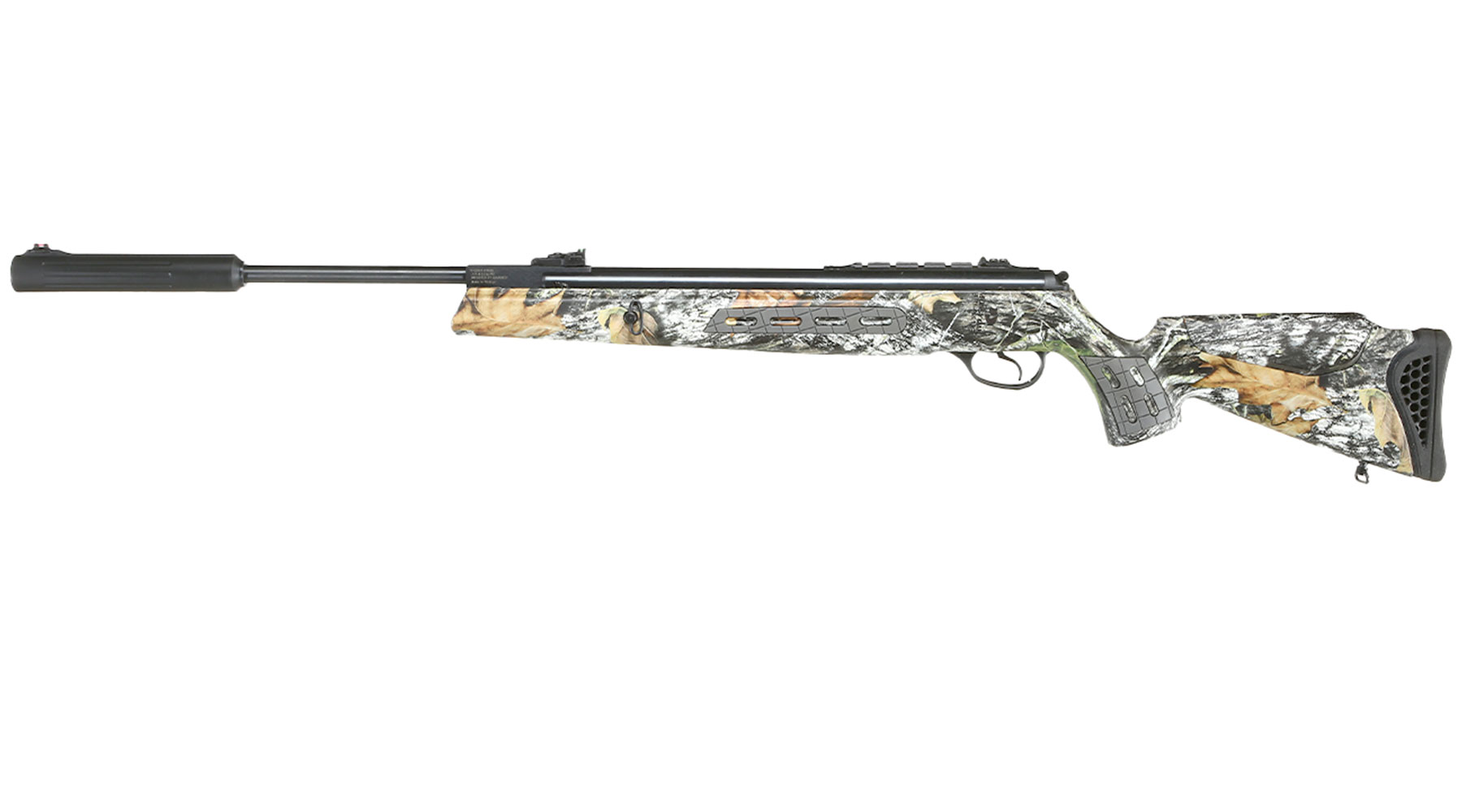 Hatsan 125 Sniper Knicklauf Luftgewehr Kal. 4,5 mm Diabolo Mossy Oak Camo inkl. Zweibein und Tragegurt