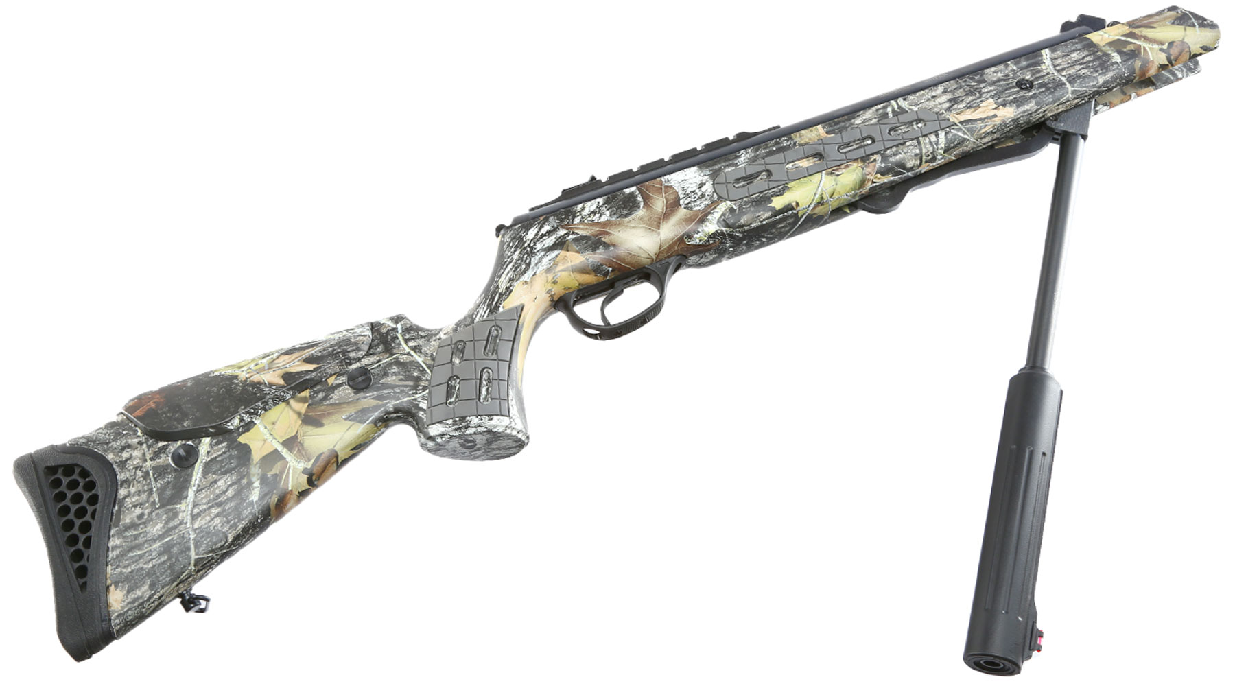Hatsan 125 Sniper Knicklauf Luftgewehr Kal. 4,5 mm Diabolo Mossy Oak Camo inkl. Zweibein und Tragegurt Bild 11
