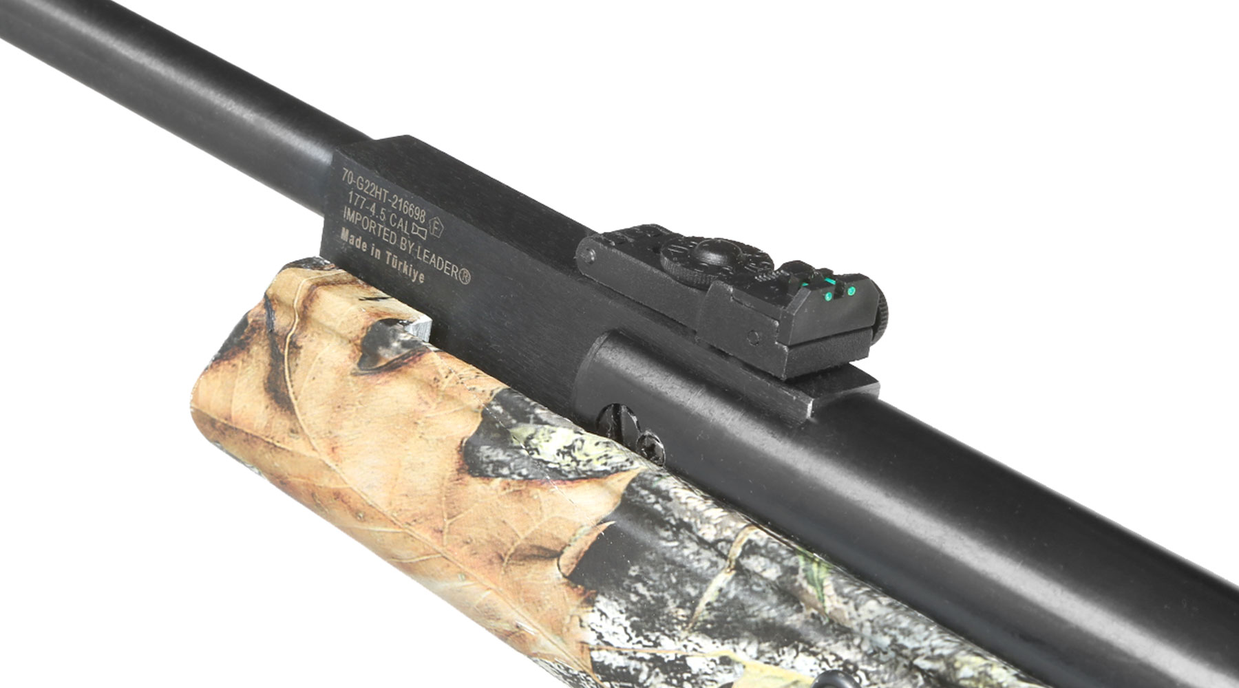 Hatsan 125 Sniper Knicklauf Luftgewehr Kal. 4,5 mm Diabolo Mossy Oak Camo inkl. Zweibein und Tragegurt Bild 7