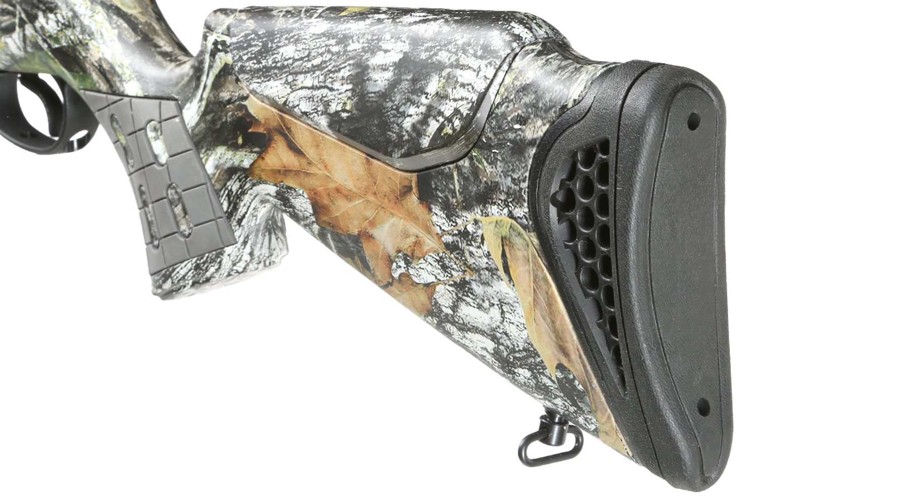 Hatsan 125 Sniper Knicklauf Luftgewehr Kal. 4,5 mm Diabolo Mossy Oak Camo inkl. Zweibein und Tragegurt Bild 9