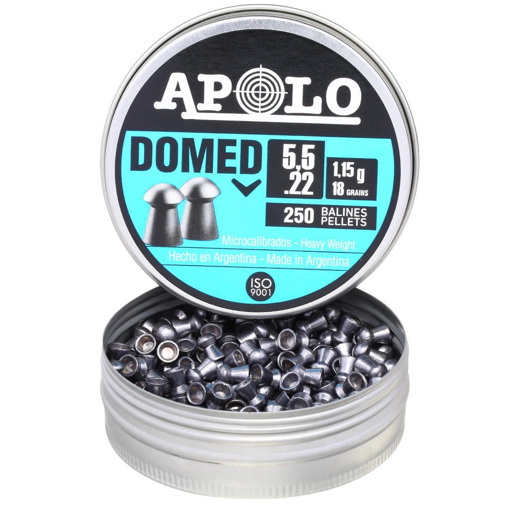 Apolo Diabolo Domed Kal. 5,5 mm Rundkopf 250er Dose