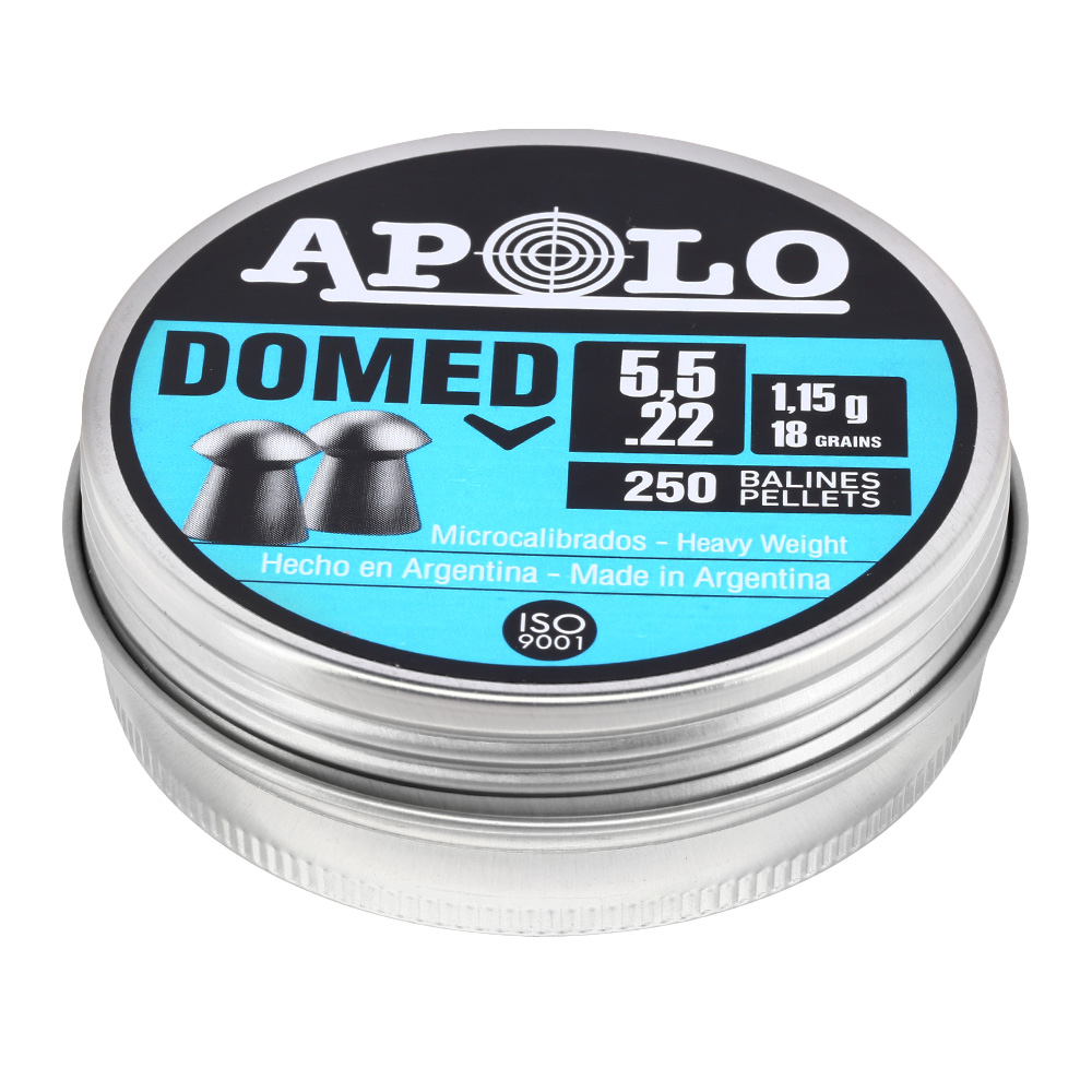 Apolo Diabolo Domed Kal. 5,5 mm Rundkopf 250er Dose Bild 1