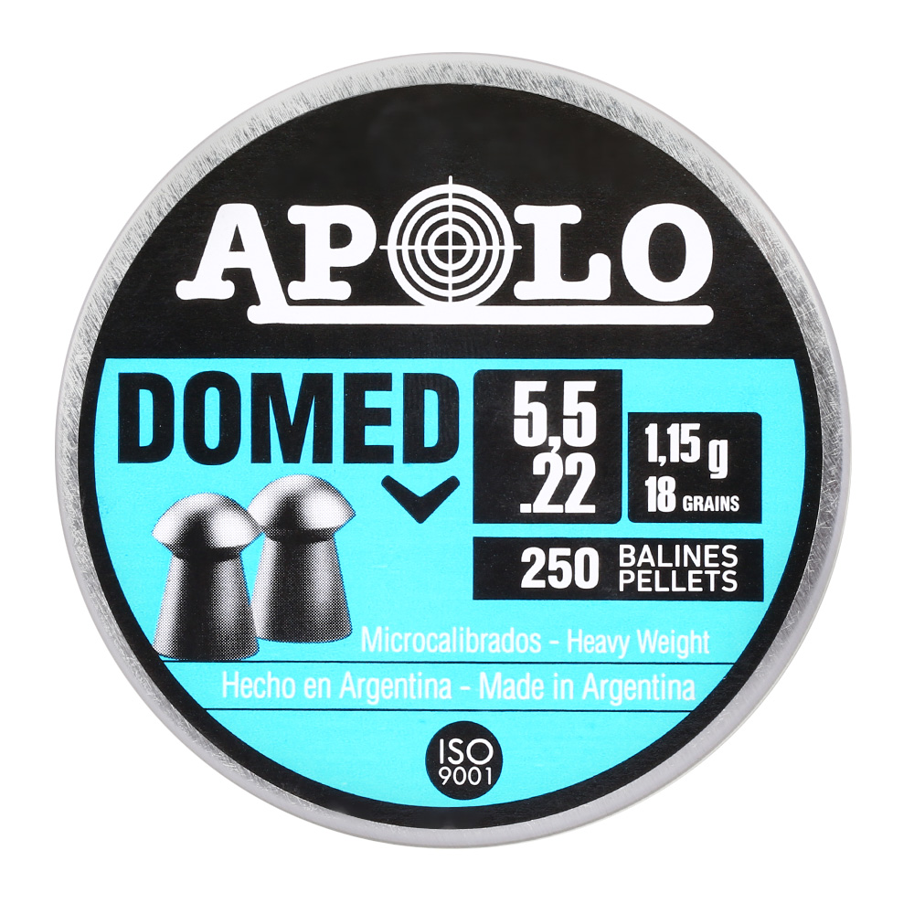 Apolo Diabolo Domed Kal. 5,5 mm Rundkopf 250er Dose Bild 3