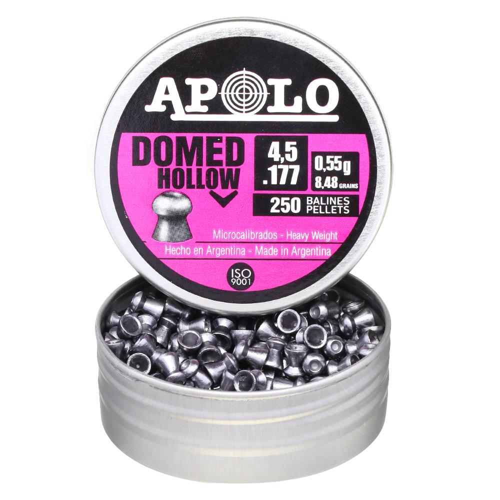 Apolo Diabolo Domed Hollow Kal. 4,5 mm Hohlspitz 250er Dose