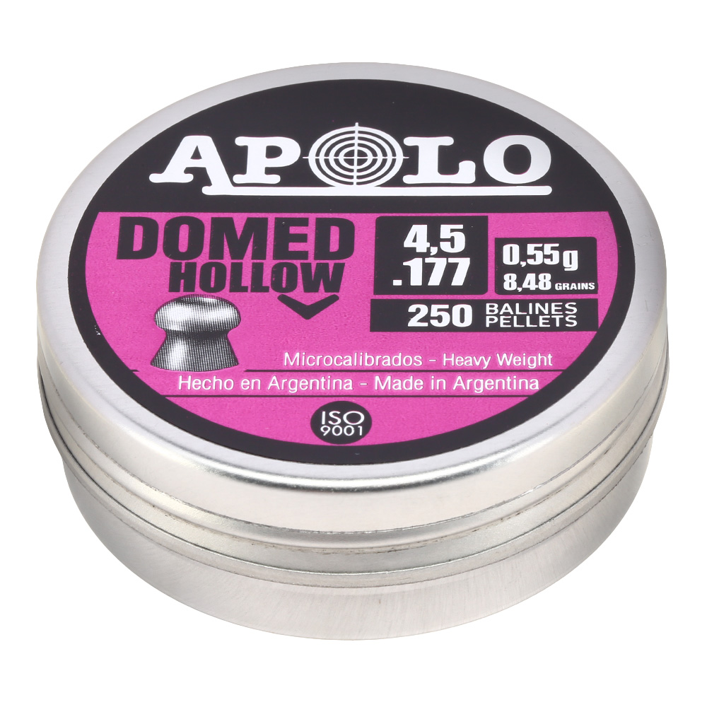 Apolo Diabolo Domed Hollow Kal. 4,5 mm Hohlspitz 250er Dose Bild 1