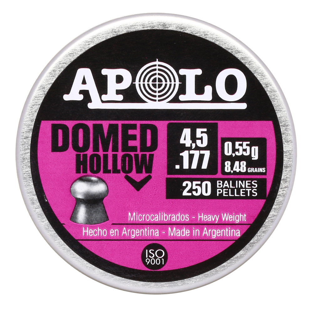 Apolo Diabolo Domed Hollow Kal. 4,5 mm Hohlspitz 250er Dose Bild 3