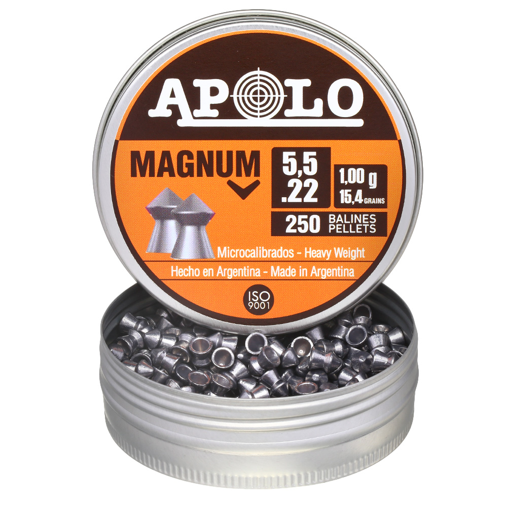 Apolo Diabolos Magnum Kal. 5,5 mm Spitzkopf 250er Dose