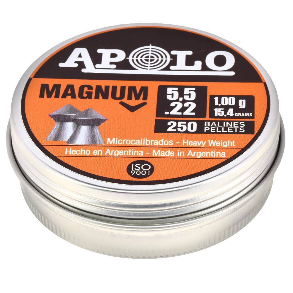 Apolo Diabolos Magnum Kal. 5,5 mm Spitzkopf 250er Dose Bild 1