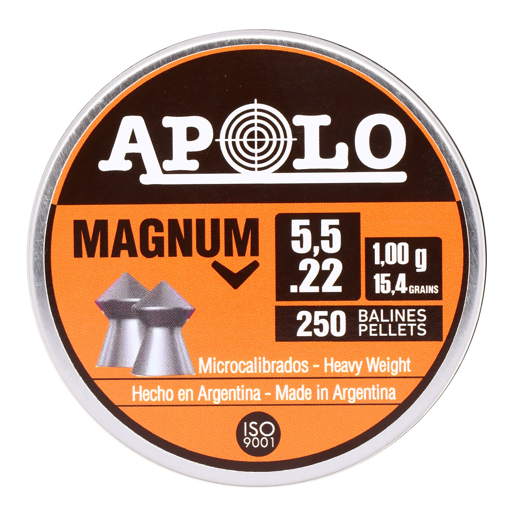 Apolo Diabolos Magnum Kal. 5,5 mm Spitzkopf 250er Dose Bild 3