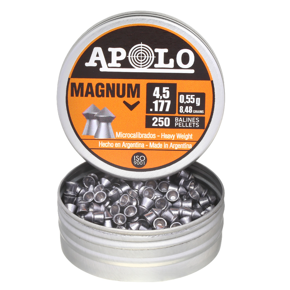 Apolo Magnum Spitzkopfdiabolos  Kal. 4,5 mm 250er Dose