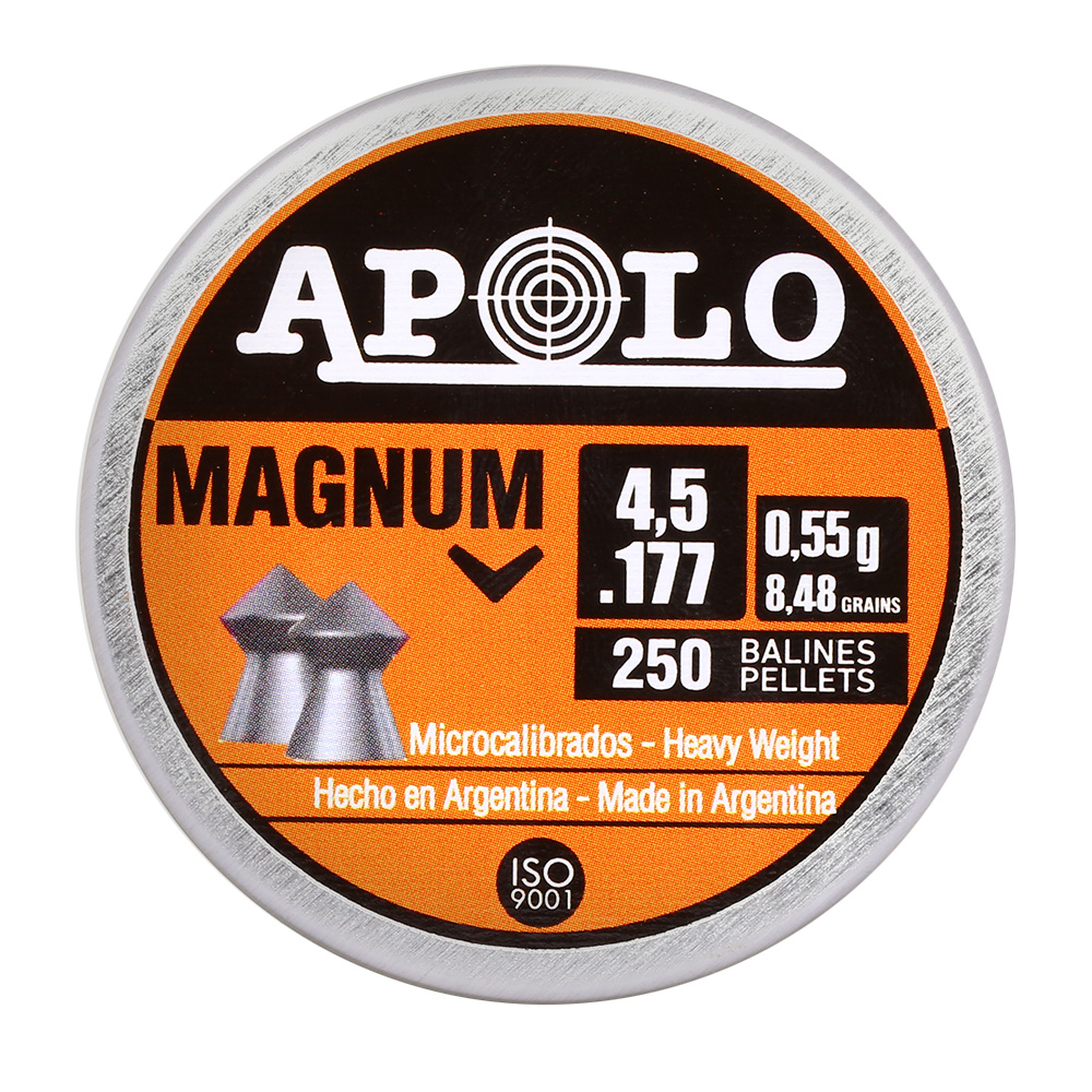 Apolo Diabolos Magnum Kal. 4,5 mm Spitzkopf 250er Dose Bild 3