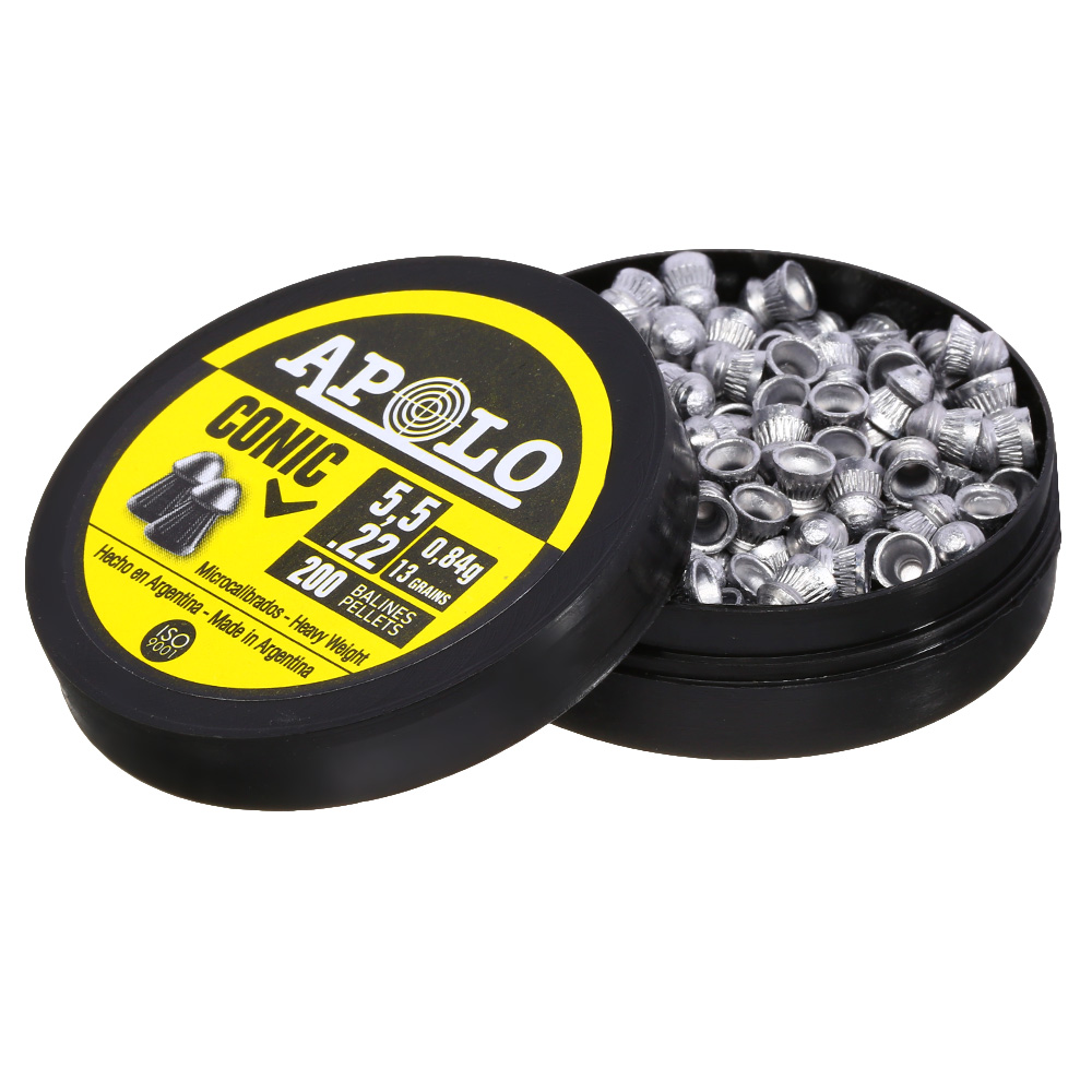 Apolo Diabolo Conic Kal. 5,5 mm Spitzkopf 200er Dose Bild 1