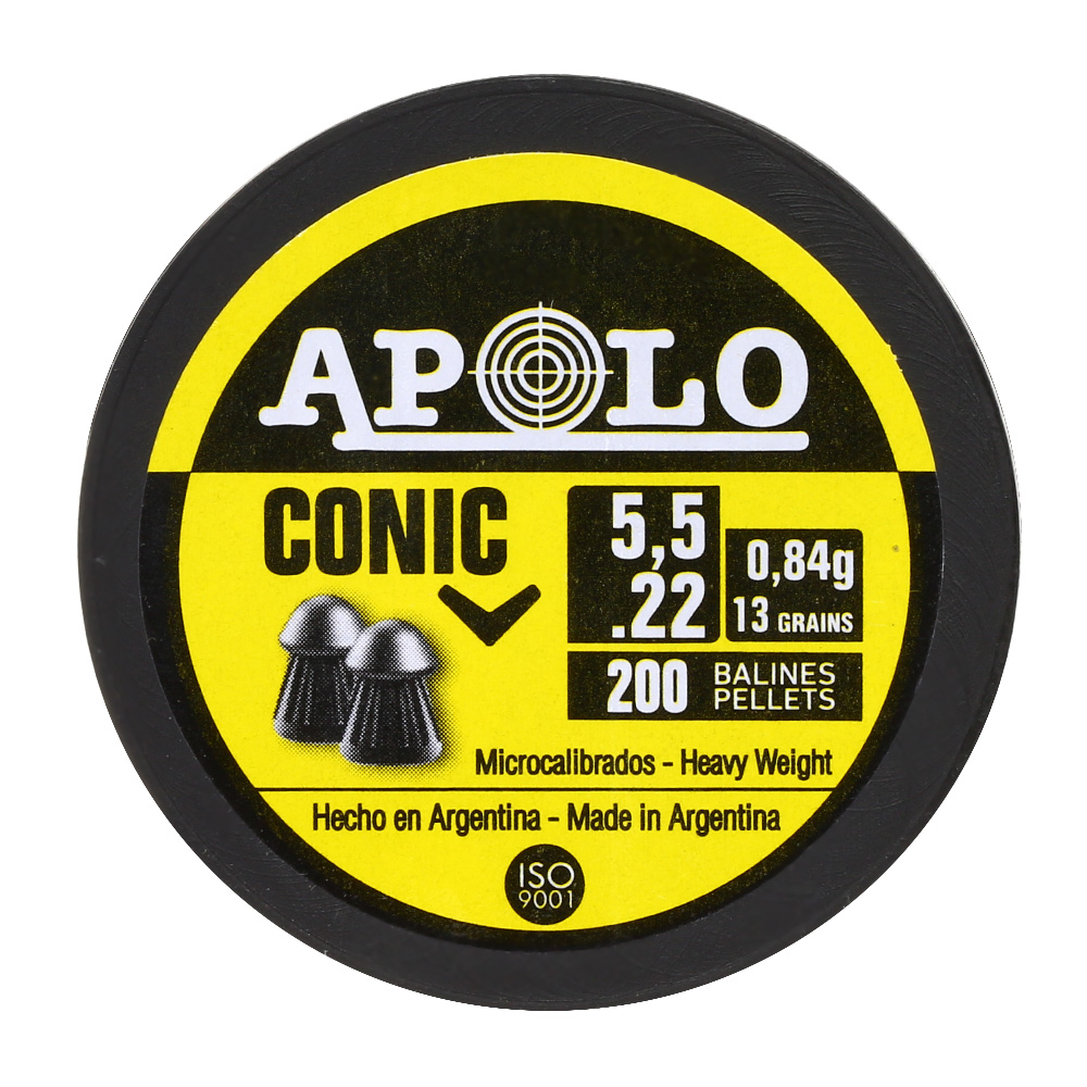 Apolo Diabolo Conic Kal. 5,5 mm Spitzkopf 200er Dose Bild 1