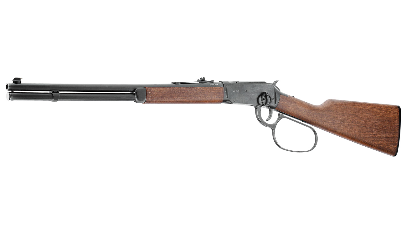 Legends Cowboy Rifle Rio Bravo CO2-Luftgewehr Unterhebelspanner Kal. 4,5 mm BB Antik-Finish inkl. 20 Ladehlsen Bild 1