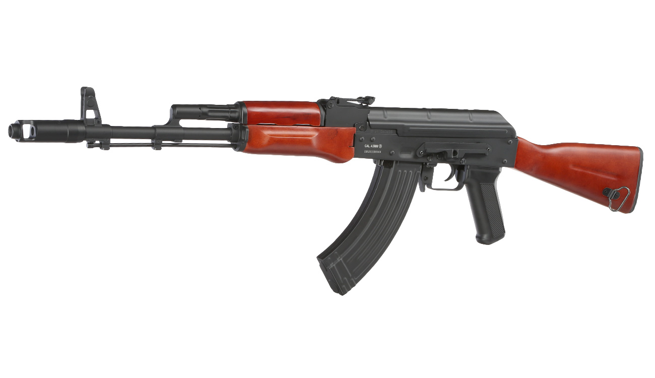 Kalashnikov AK74 4,5mm BB CO2 Luftgewehr Vollmetall mit Echtholzschaft Bild 1