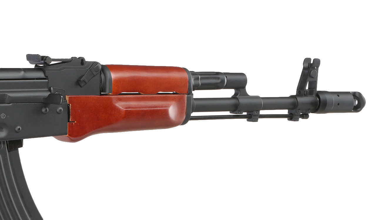 Kalashnikov AK74 4,5mm BB CO2 Luftgewehr Vollmetall mit Echtholzschaft Bild 2