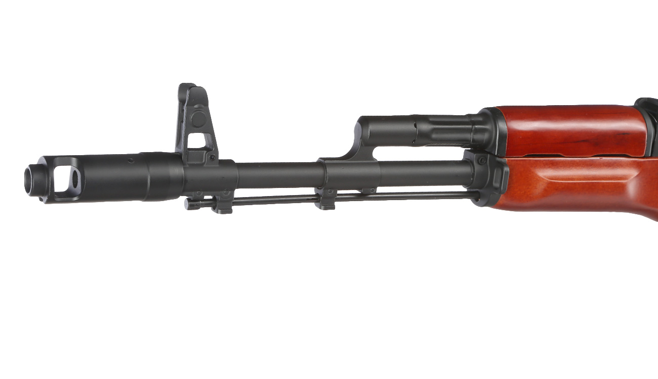Kalashnikov AK74 4,5mm BB CO2 Luftgewehr Vollmetall mit Echtholzschaft Bild 7