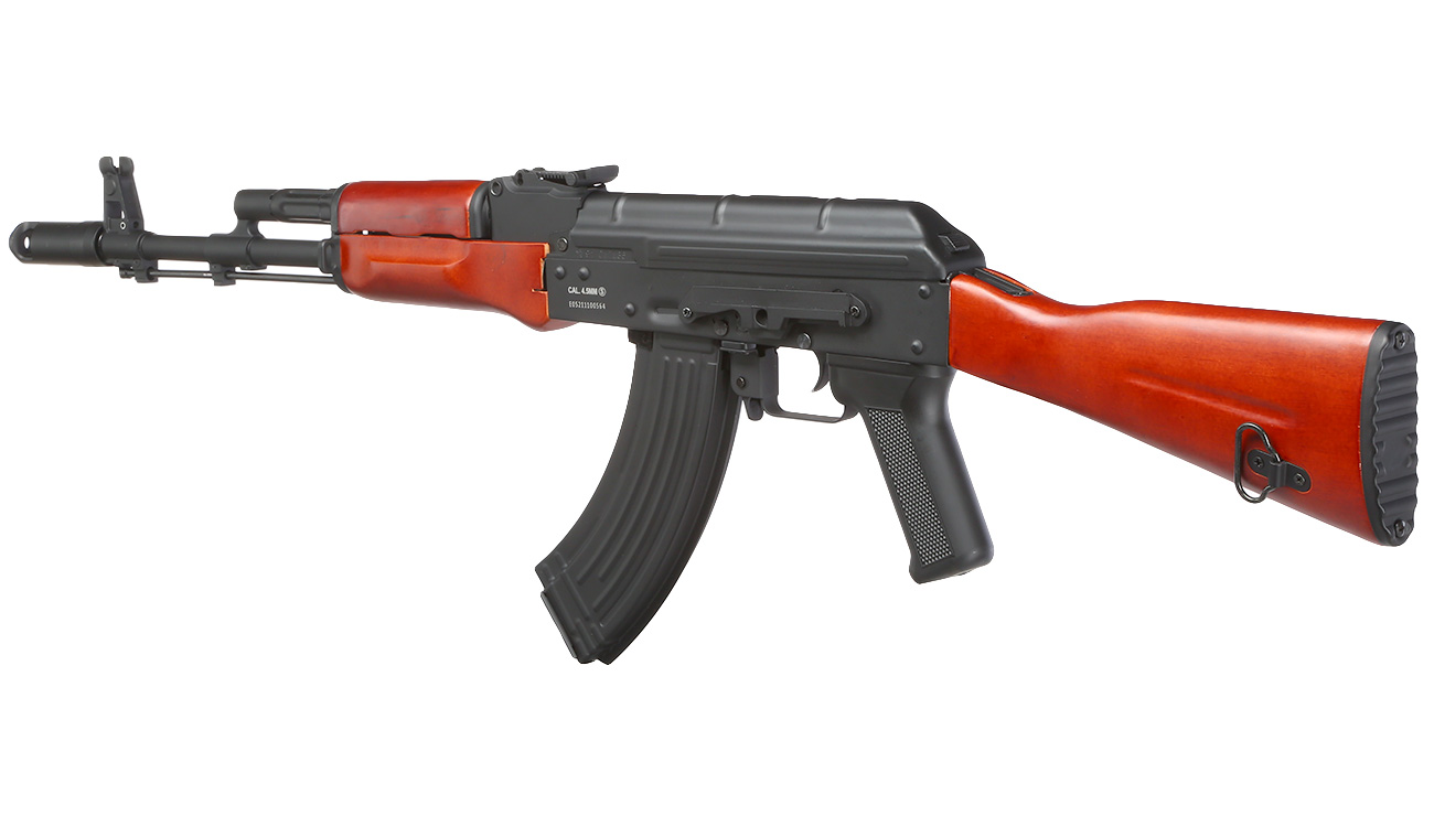 Kalashnikov AK74 4,5mm BB CO2 Luftgewehr Vollmetall mit Echtholzschaft Bild 8