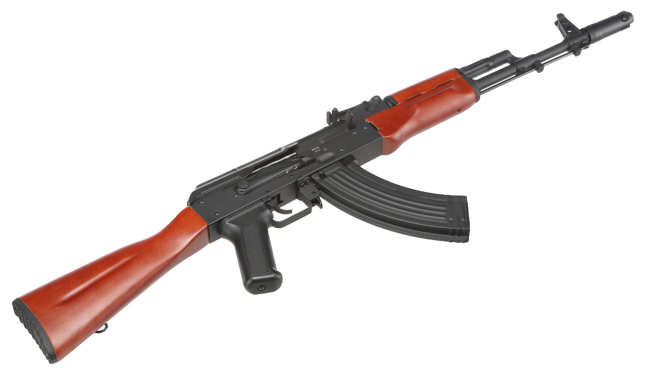 Kalashnikov AK74 4,5mm BB CO2 Luftgewehr Vollmetall mit Echtholzschaft Bild 9