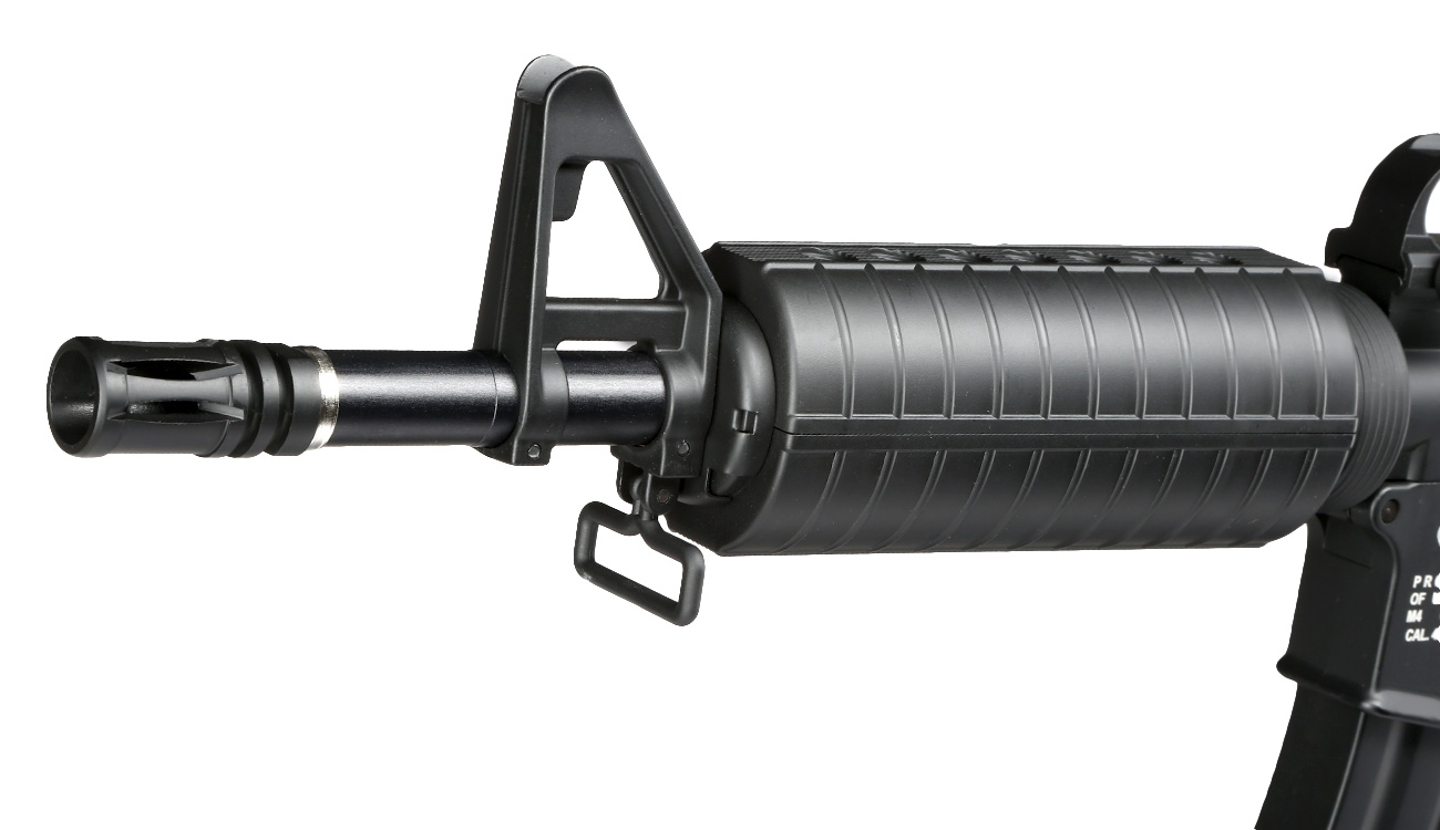 FN Herstal M4-05 CO2-Luftgewehr Kal. 4,5mm Stahl-BB Non BlowBack schwarz Bild 7