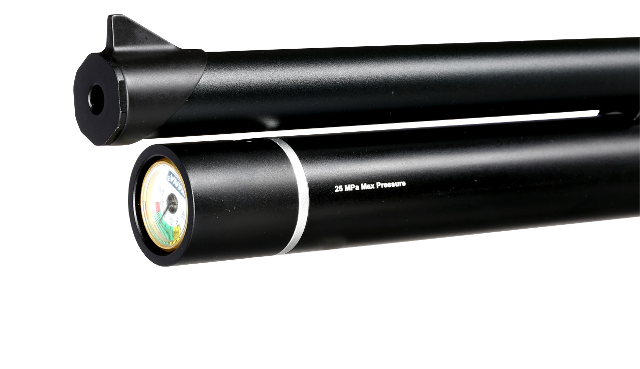 AirmaX PP750 Pressluftpistole PCP Kal. 5,5 mm Diabolo schwarz inkl. Schultersttze und 7-Schuss Magazin Bild 5