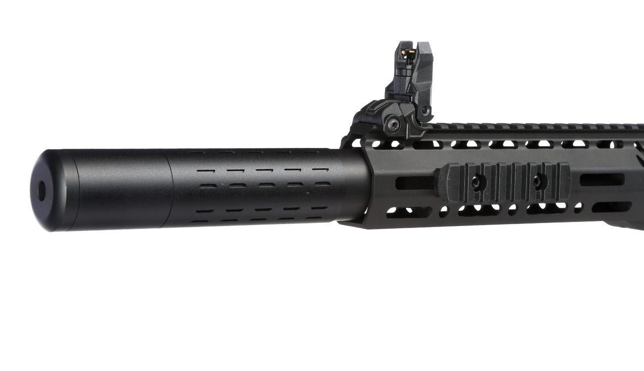 KLI Venator MK2 4,5mm BB Vollmetall S-AEG elektrisches Luftgewehr schwarz Bild 5