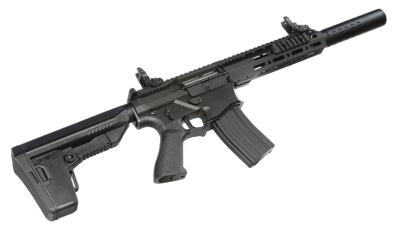 KLI Venator MK2 S-AEG Luftgewehr Vollmetall Kal. 4,5mm Stahl-BB schwarz Bild 6
