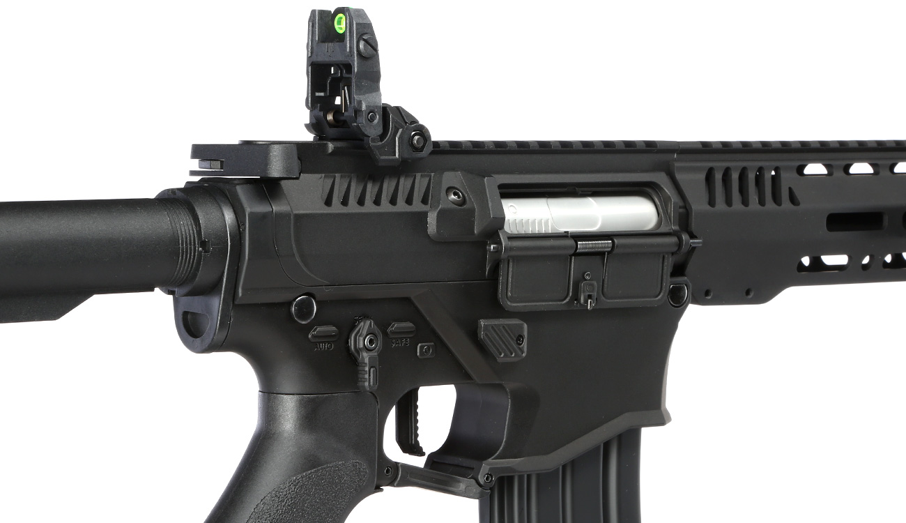 KLI Venator MK1 4,5mm BB Vollmetall S-AEG elektrisches Luftgewehr schwarz Bild 9