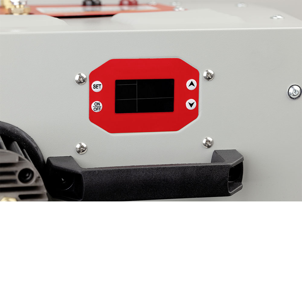 Umarex ReadyAir Compressor für Pressluftwaffen max. 300 bar/4.500 psi 230V/12V grau inkl. Füllschlauch und Adapter Bild 2
