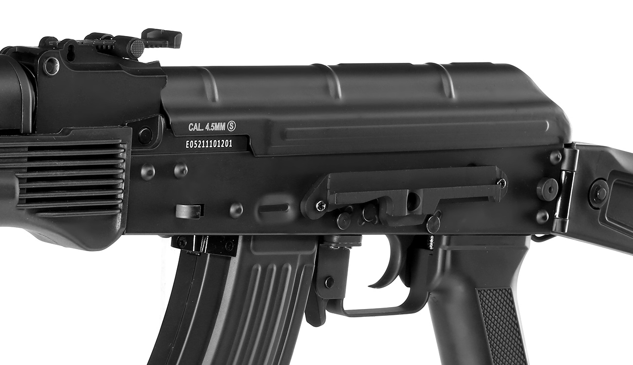 Kalashnikov AK101 4,5mm BB CO2 Luftgewehr Vollmetall schwarz Bild 1