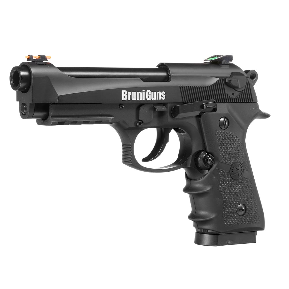 Bruni Guns 331 Sport CO2 Luftpistole Kal. 4,5mm BB Blowback mit Metallschlitten schwarz Bild 1