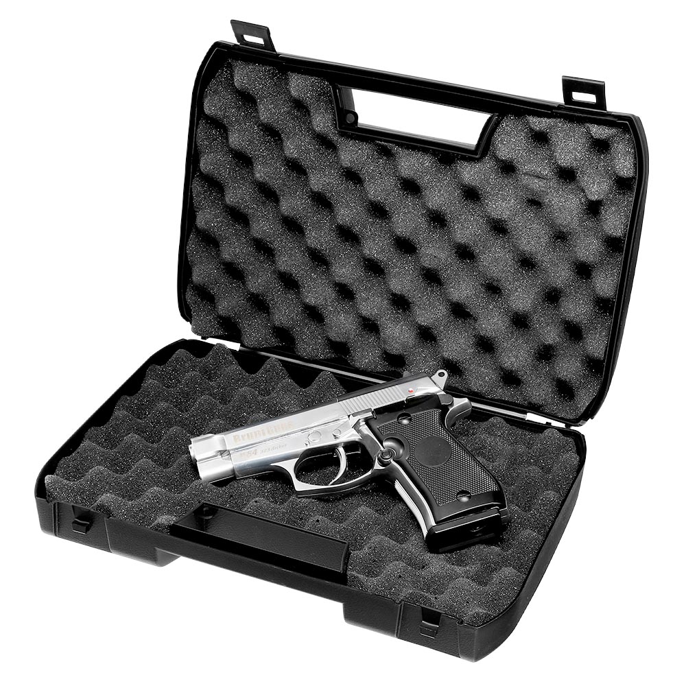 Bruni Guns M84 CO2 Luftpistole Kal. 4,5mm BB Non Blowback Vollmetall silber Bild 8