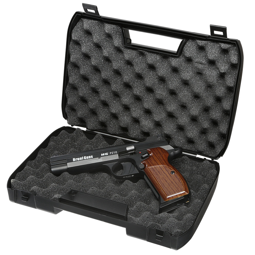Bruni Guns P210 CO2 Luftpistole Kal. 4,5mm BB Blowback Vollmetall schwarz Bild 9