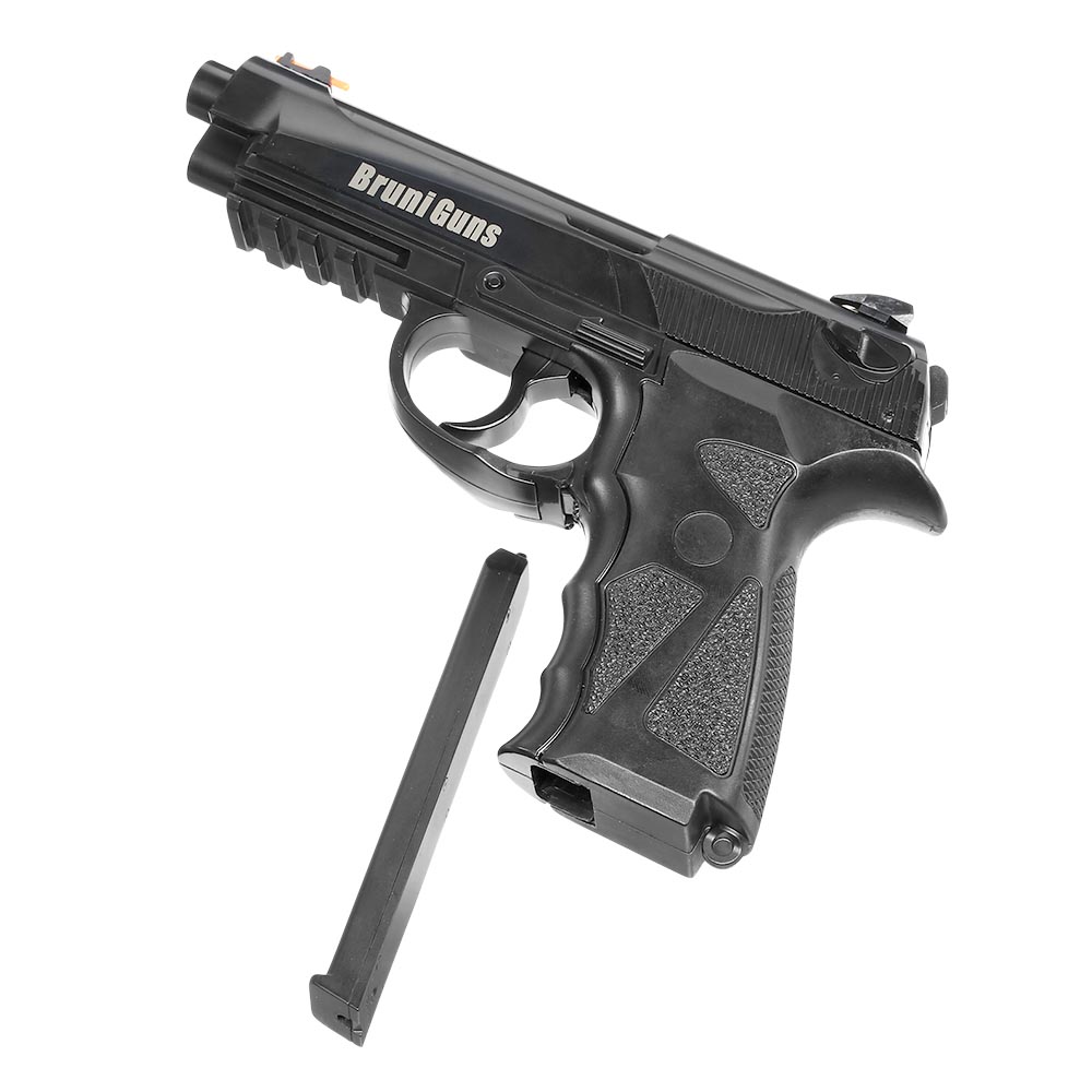Bruni Guns 306 Sport CO2 Luftpistole Kal. 4,5mm BB Non Blowback schwarz Bild 4