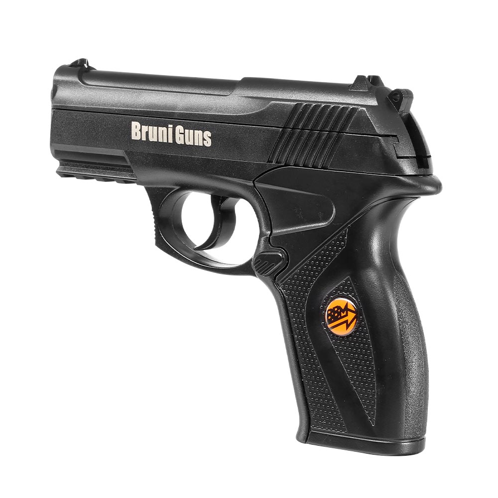 Bruni Guns C11 CO2 Luftpistole Kal. 4,5mm BB Non Blowback schwarz Bild 2