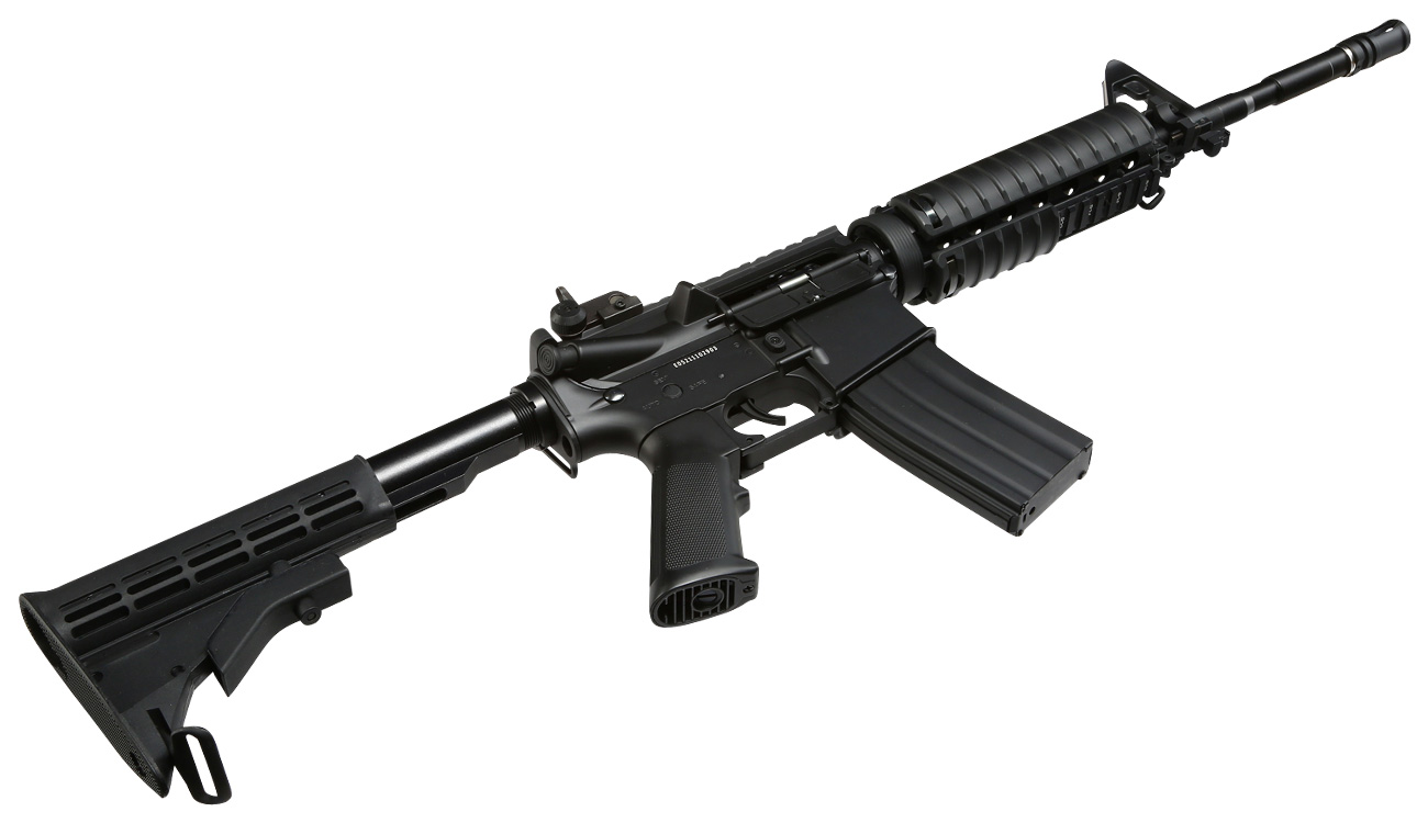 Cybergun FN Herstal M4A1 CO2-Luftgewehr Kal. 4,5mm Stahl-BB Non BlowBack schwarz Bild 1