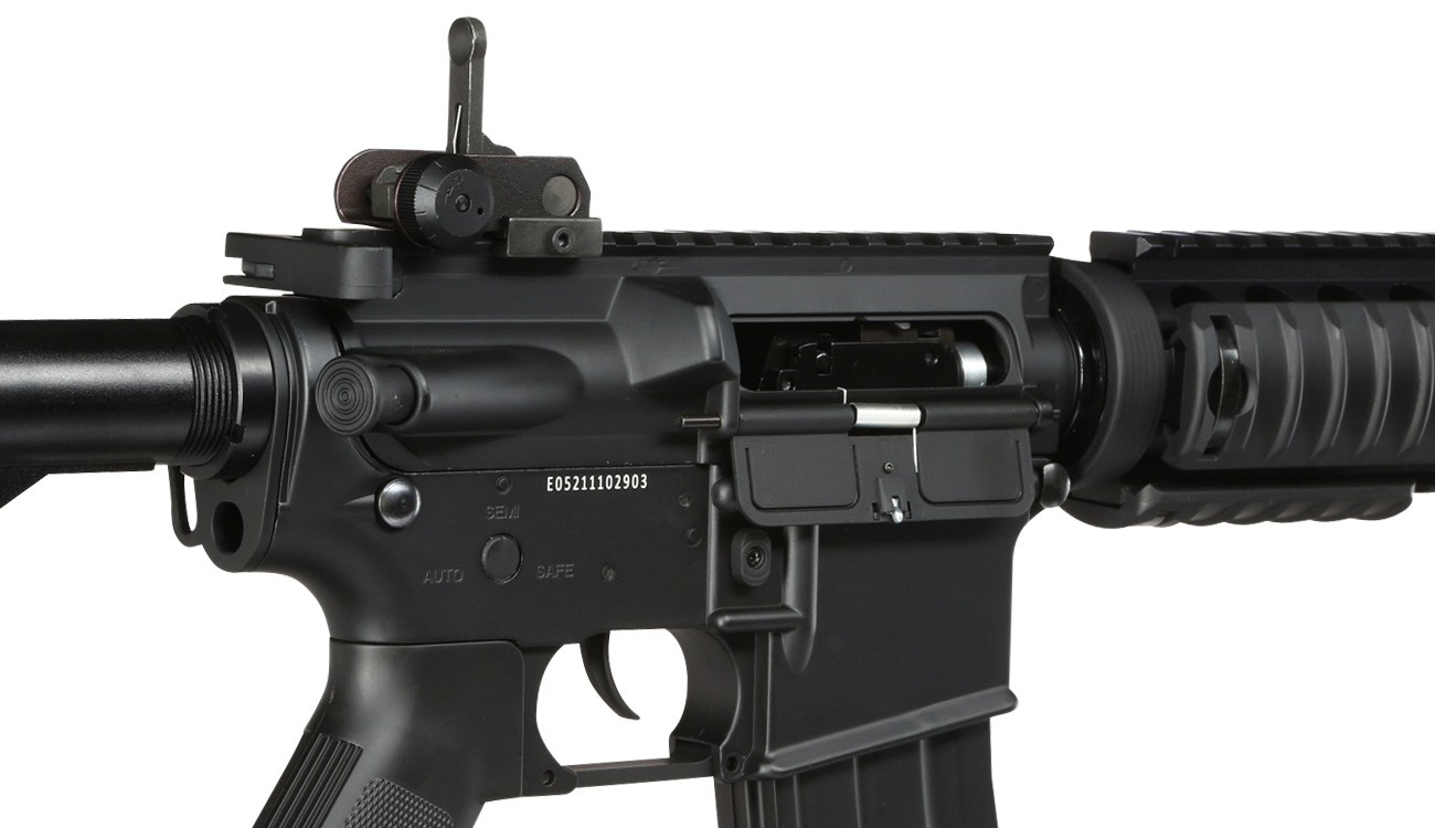 Cybergun FN Herstal M4A1 CO2-Luftgewehr Kal. 4,5mm Stahl-BB Non BlowBack schwarz Bild 2