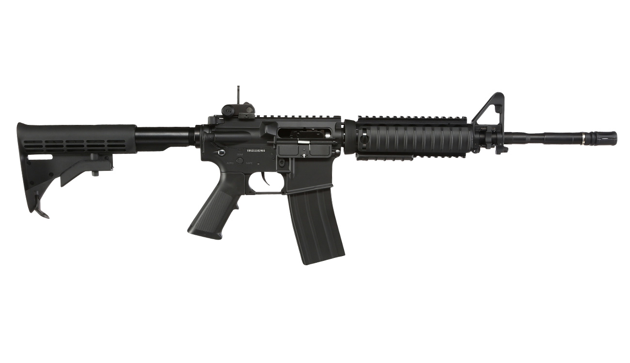 Cybergun FN Herstal M4A1 CO2-Luftgewehr Kal. 4,5mm Stahl-BB Non BlowBack schwarz Bild 1