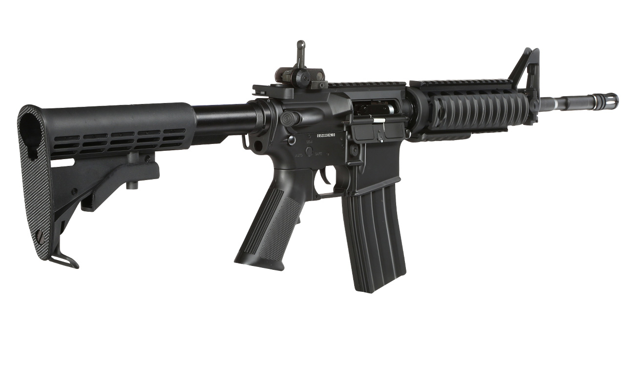 Cybergun FN Herstal M4A1 CO2-Luftgewehr Kal. 4,5mm Stahl-BB Non BlowBack schwarz Bild 4