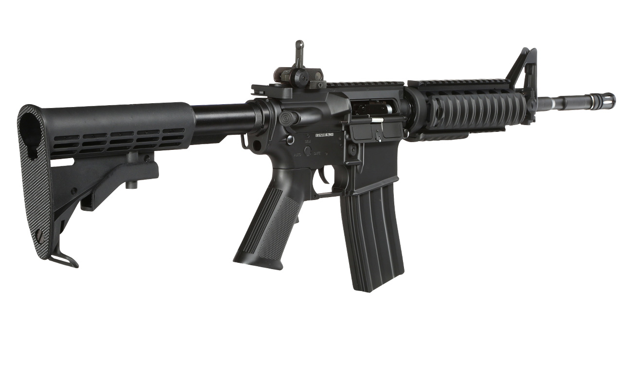 Cybergun FN Herstal M4A1 CO2-Luftgewehr Kal. 4,5mm Stahl-BB Non BlowBack schwarz Bild 1