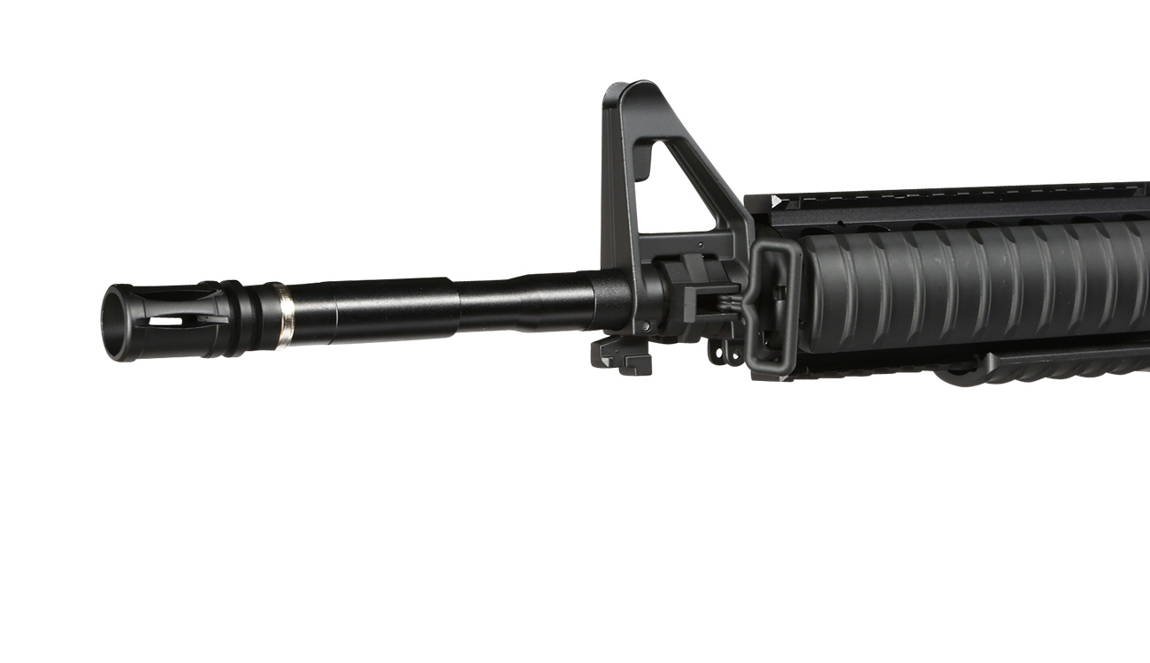 Versandrcklufer FN Herstal M4A1 CO2-Luftgewehr Kal. 4,5mm Stahl-BB Non BlowBack schwarz Bild 7