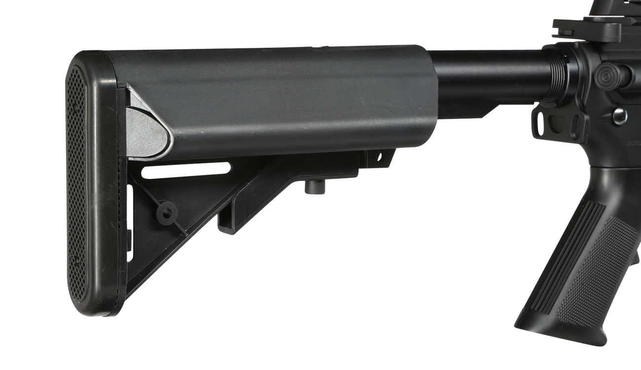 Cybergun FN Herstal M4 RIS CO2-Luftgewehr Kal. 4,5mm Stahl-BB Non BlowBack schwarz Bild 5