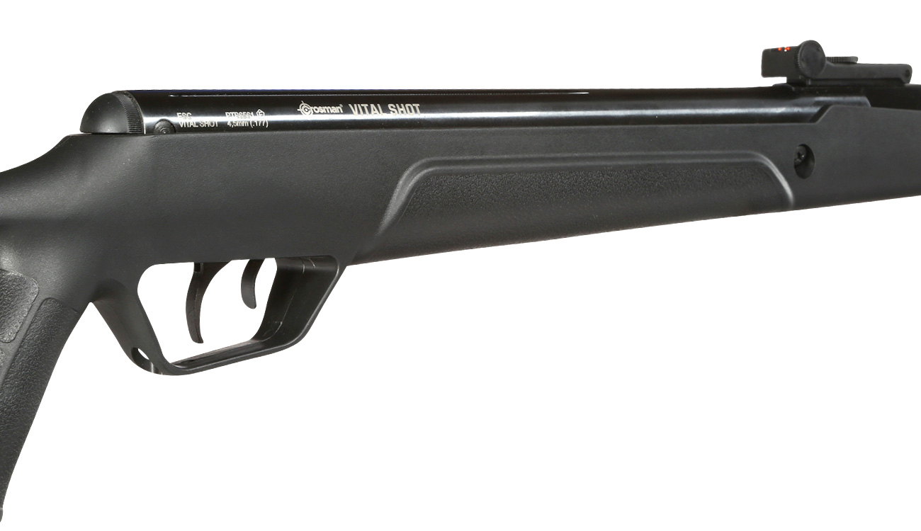 Crosman Knicklauf-Luftgewehr Vital Shot Kal. 4,5mm Diabolo schwarz Bild 1